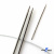 Спицы для вязания металлические d-2.5 мм круговые на тросике 53 см - купить в Димитровграде. Цена: 53.90 руб.