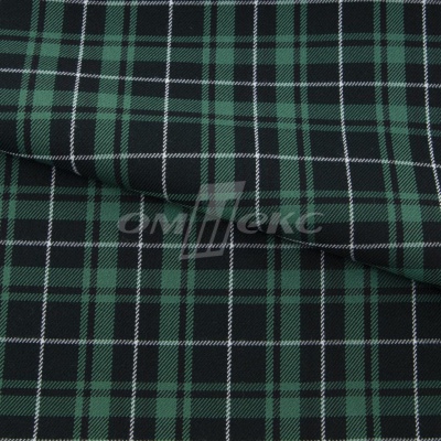 Ткань костюмная Клетка 25577, т.зеленый/зеленый./ч/бел, 230 г/м2, шир.150 см - купить в Димитровграде. Цена 539.74 руб.