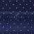 Креп стрейч Амузен, 85 г/м2, 19-3920 (т. синий)/белый мелкий горох, шир.150 см - купить в Димитровграде. Цена 220.50 руб.