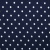 Креп стрейч Амузен, 85 г/м2, 19-3920 (т.синий)/белый крупный горох, шир.150 см - купить в Димитровграде. Цена 220.50 руб.