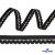 Лента эластичная вязаная (резинка бельевая), #3832, шир.13 мм, цв.чёрная - купить в Димитровграде. Цена: 10.49 руб.