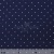 Креп стрейч Амузен, 85 г/м2, 19-3920 (т. синий)/белый мелкий горох, шир.150 см - купить в Димитровграде. Цена 220.50 руб.