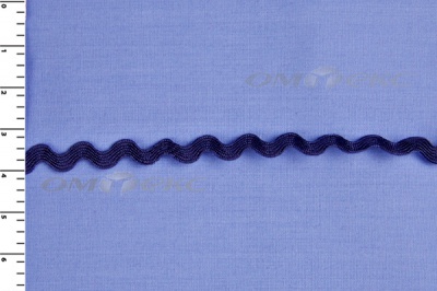 Тесьма плетеная "Вьюнчик"/т.синий - купить в Димитровграде. Цена: 48.03 руб.