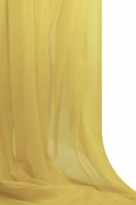 Портьерный капрон 12-0826, 47 гр/м2, шир.300см, цвет св.жёлтый - купить в Димитровграде. Цена 137.27 руб.