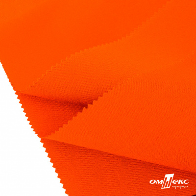 Ткань смесовая для спецодежды "Униформ" 17-1350, 200 гр/м2, шир.150 см, цвет люм.оранжевый - купить в Димитровграде. Цена 140.14 руб.