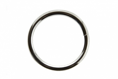 Кольцо металлическое d-3 х 32 мм, цв.-никель - купить в Димитровграде. Цена: 3.92 руб.