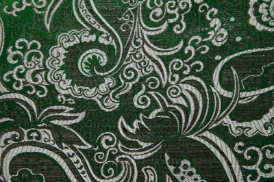 Ткань костюмная жаккард, 135 гр/м2, шир.150см, цвет зелёный№4 - купить в Димитровграде. Цена 441.94 руб.