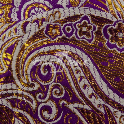 Ткань костюмная жаккард №9, 140 гр/м2, шир.150см, цвет фиолет - купить в Димитровграде. Цена 383.29 руб.