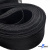 Регилиновая лента мягкая, пластик, шир.40мм, (уп.22+/-0,5м), цв.- черный - купить в Димитровграде. Цена: 294 руб.
