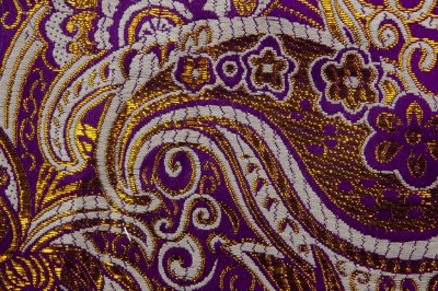 Ткань костюмная жаккард №9, 140 гр/м2, шир.150см, цвет фиолет - купить в Димитровграде. Цена 383.29 руб.
