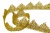 Тесьма металлизированная 8204, шир. 40 мм/уп. 13,7+/-1 м, цвет золото - купить в Димитровграде. Цена: 424.71 руб.