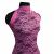 Кружевное полотно стрейч XD-WINE, 100 гр/м2, шир.150см, цвет розовый - купить в Димитровграде. Цена 1 851.10 руб.