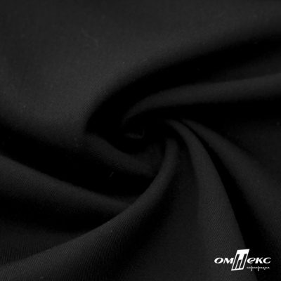 Ткань костюмная "Эльза" 80% P, 16% R, 4% S, 160 г/м2, шир.150 см, цв-черный #1 - купить в Димитровграде. Цена 332.71 руб.