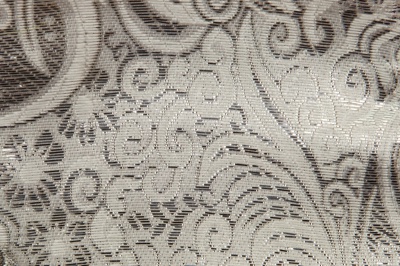 Ткань костюмная жаккард №10, 140 гр/м2, шир.150см, цвет св.серебро - купить в Димитровграде. Цена 383.29 руб.