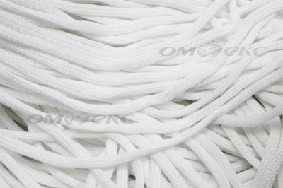 Шнур Т-02 (4с2) мелкое плетение 4мм 100 м белый - купить в Димитровграде. Цена: 2.50 руб.