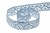Тесьма кружевная 0621-1346А, шир. 13 мм/уп. 20+/-1 м, цвет 132-голубой - купить в Димитровграде. Цена: 569.26 руб.