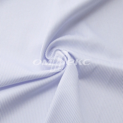 Ткань сорочечная Пула, 115 г/м2, 58% пэ,42% хл, шир.150 см, цв.1-голубой, (арт.107) - купить в Димитровграде. Цена 309.82 руб.