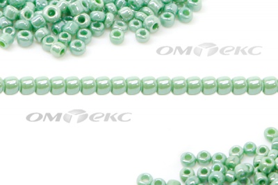 Бисер (ОL) 11/0 ( упак.100 гр) цв.127 - зелёный - купить в Димитровграде. Цена: 51.21 руб.
