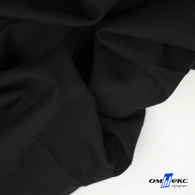 Ткань костюмная "Матте" 80% P, 16% R, 4% S, 170 г/м2, шир.150 см, цв-черный #1 - купить в Димитровграде. Цена 372.90 руб.