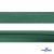 Косая бейка атласная "Омтекс" 15 мм х 132 м, цв. 056 темный зеленый - купить в Димитровграде. Цена: 225.81 руб.