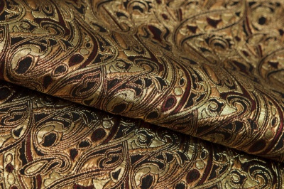 Ткань костюмная жаккард, 135 гр/м2, шир.150см, цвет бордо№17 - купить в Димитровграде. Цена 441.94 руб.