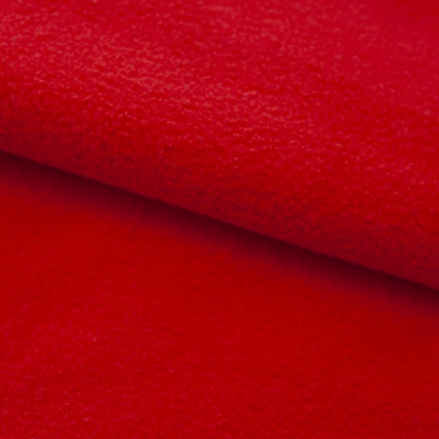 Флис DTY 18-1763, 180 г/м2, шир. 150 см, цвет красный - купить в Димитровграде. Цена 646.04 руб.