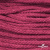 Шнур плетеный d-6 мм, 70% хлопок 30% полиэстер, уп.90+/-1 м, цв.1068-фуксия - купить в Димитровграде. Цена: 588 руб.
