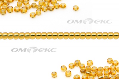 Бисер (SL) 11/0 ( упак.100 гр) цв.22 - золото - купить в Димитровграде. Цена: 53.34 руб.