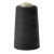 Нитки швейные 100% полиэстер 40/2, (3200 ярд), первый сорт, черные - купить в Димитровграде. Цена: 86.79 руб.