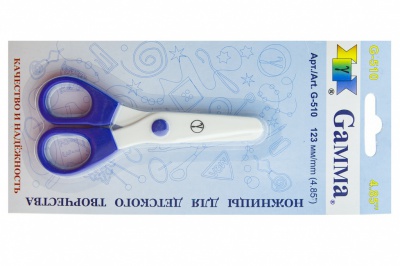 Ножницы G-510 детские 123 мм - купить в Димитровграде. Цена: 137.45 руб.