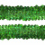 Тесьма с пайетками D4, шир. 30 мм/уп. 25+/-1 м, цвет зелёный - купить в Димитровграде. Цена: 1 087.39 руб.