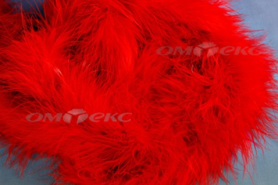Марабу из пуха и перьев плотное/красный - купить в Димитровграде. Цена: 218.82 руб.