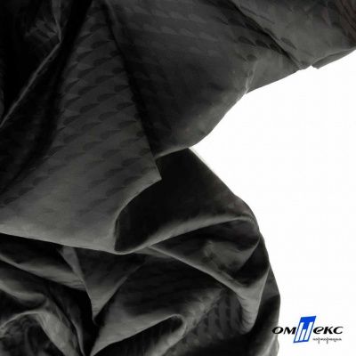 Ткань подкладочная Жаккард PV2416932, 93г/м2, 145 см,черный - купить в Димитровграде. Цена 241.46 руб.