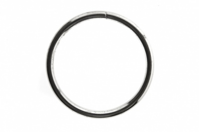 Кольцо металлическое №40 мм, цв.-никель - купить в Димитровграде. Цена: 4.49 руб.
