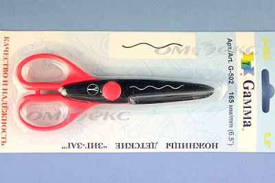 Ножницы G-502 детские 165 мм - купить в Димитровграде. Цена: 292.21 руб.