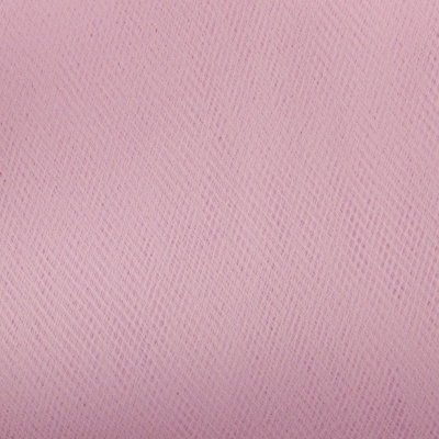 Фатин матовый 16-12, 12 гр/м2, шир.300см, цвет нежно-розовый - купить в Димитровграде. Цена 96.31 руб.