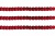 Пайетки "ОмТекс" на нитях, SILVER-BASE, 6 мм С / упак.73+/-1м, цв. 3 - красный - купить в Димитровграде. Цена: 468.37 руб.