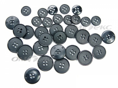 51926/15 мм (4 пр) черные пуговицы (брючные) - купить в Димитровграде. Цена: 1.50 руб.