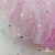 Сетка Фатин Глитер Спейс, 12 (+/-5) гр/м2, шир.150 см, 16-12/розовый - купить в Димитровграде. Цена 202.08 руб.