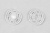 Кнопки пришивные пластиковые 15 мм, блистер 24шт, цв.-прозрачные - купить в Димитровграде. Цена: 68.79 руб.