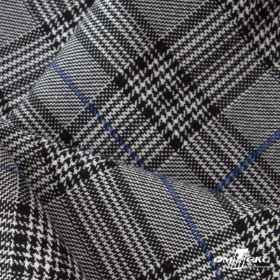 Ткань костюмная "Клер" 80% P, 16% R, 4% S, 200 г/м2, шир.150 см,#3 цв-серый/синий - купить в Димитровграде. Цена 412.02 руб.