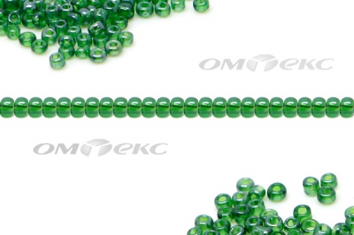 Бисер (TL) 11/0 ( упак.100 гр) цв.107В - зелёный - купить в Димитровграде. Цена: 44.80 руб.