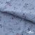 Ткань Муслин принт, 100% хлопок, 125 гр/м2, шир. 140 см, #2308 цв. 69 серо-голубой с цветком - купить в Димитровграде. Цена 413.11 руб.