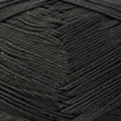 Пряжа "Бонди", 100% имп.мерсеризованный хлопок, 100гр, 270м, цв.003-черный - купить в Димитровграде. Цена: 140.88 руб.