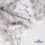 Ткань Муслин принт, 100% хлопок, 125 гр/м2, шир. 140 см, #2308 цв. 6 белый с цветком - купить в Димитровграде. Цена 413.11 руб.