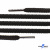Шнурки #106-09, круглые 130 см, цв.чёрный - купить в Димитровграде. Цена: 21.92 руб.
