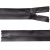 Молния водонепроницаемая PVC Т-7, 20 см, неразъемная, цвет (301)-т.серый - купить в Димитровграде. Цена: 21.56 руб.