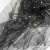 Сетка Фатин Глитер Спейс, 12 (+/-5) гр/м2, шир.150 см, 16-167/черный - купить в Димитровграде. Цена 184.03 руб.