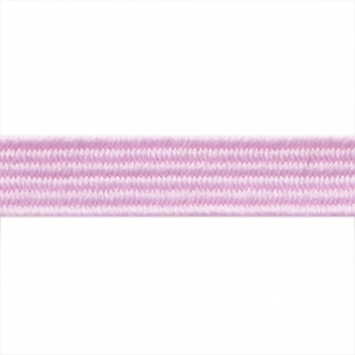 Резиновые нити с текстильным покрытием, шир. 6 мм ( упак.30 м/уп), цв.- 80-розовый - купить в Димитровграде. Цена: 155.22 руб.