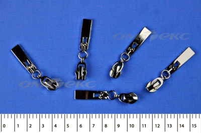 Слайдер декоративный, металлический №1/спираль Т7/никель - купить в Димитровграде. Цена: 6.29 руб.